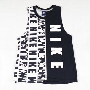 Nike Tank Top Spellout Shirt Women's Small Sleeveless Summer Workout Gym Tee